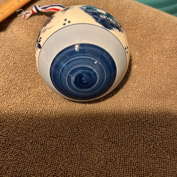 Delft ornament blue and white ornament from Holland ceramic mint condition - Picture 5 of 14